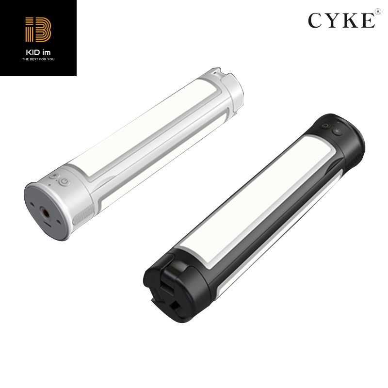 Đèn LED livestream CYKE hỗ trợ chụp ảnh, makeup với 3 chế độ chiếu sáng, tích hợp điều khiển không dây-Hàng chính hãng