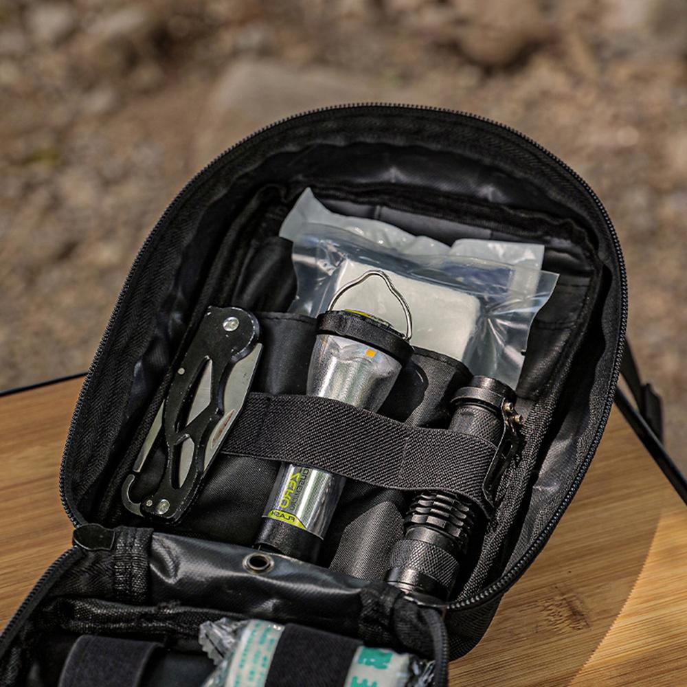 First Aid Bag Pouch Emergency Outdoor Survival Tools Storage Bag for Camping Hiking Mountaineering Climbing Rescue