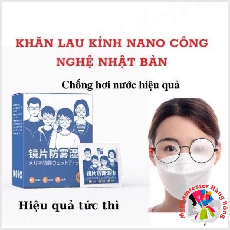 (SIÊU HOT) Khăn lau kính Nano chống bám hơi nước, lau sạch bề mặt các loại kính