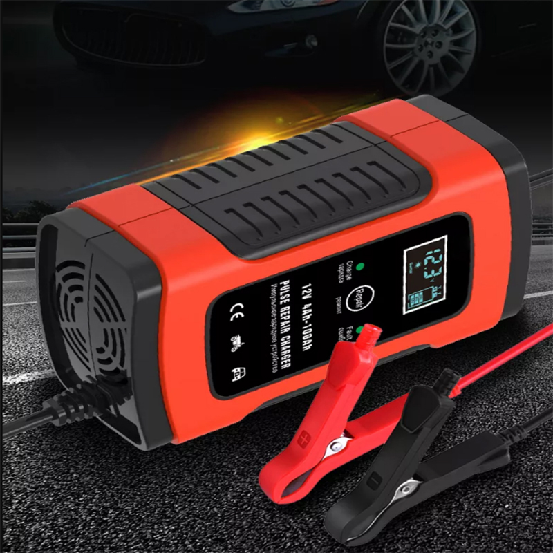 Máy Sạc Bình Ắc Quy 12V- 100Ah - Tự Động Ngắt Khi Sặc Đầy, Có Khử Sunfat Phục Hồi Bình Ắc Quy