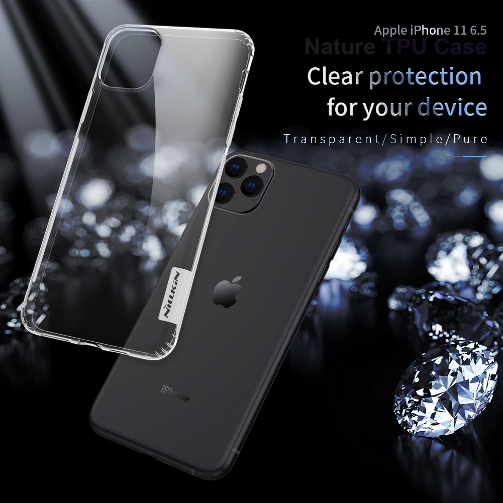 Ốp lưng dẻo cho iPhone 11 Pro Max hiệu Nillkin - Hàng chính hãng