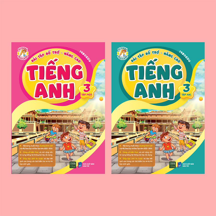 Combo 2 Cuốn Bài Tập Bổ Trợ Nâng Cao Tiếng Anh Lớp 3