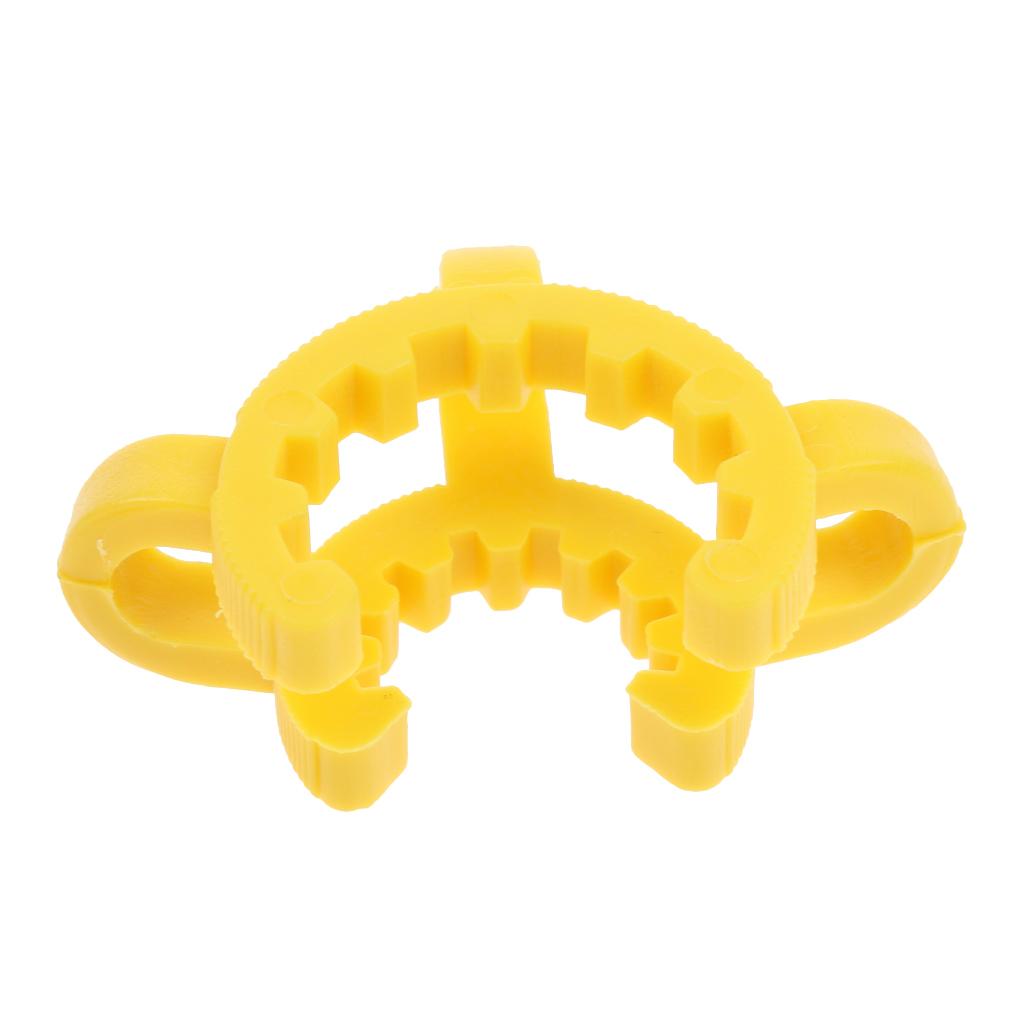 5pcs Polyacetal Keck Clamps Standard Taper Clips For Glass Ground 14-40 Mm