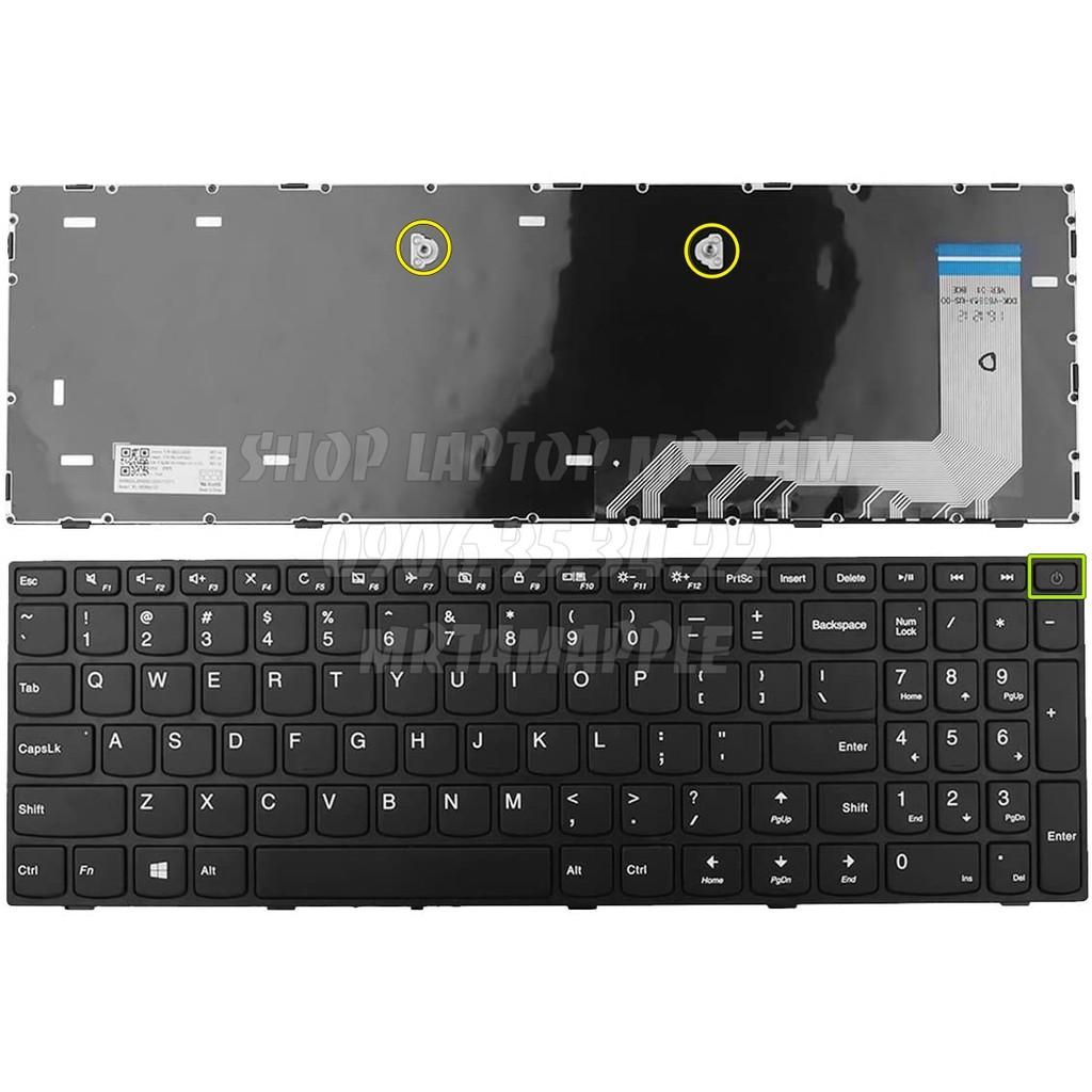 (KEYBOARD) BÀN PHÍM LAPTOP DÀNH CHO LENOVO IDEAPAD 110-15ISK (CÁP GÓC) dùng cho IdeaPad 110-15ISK, 110-17ACL, 110-17IKB