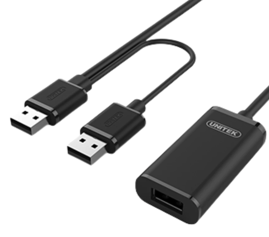 Cáp USB Nối Dài 2.0 (20m) Extension Unitek (Y-279)- Hàng chính hãng