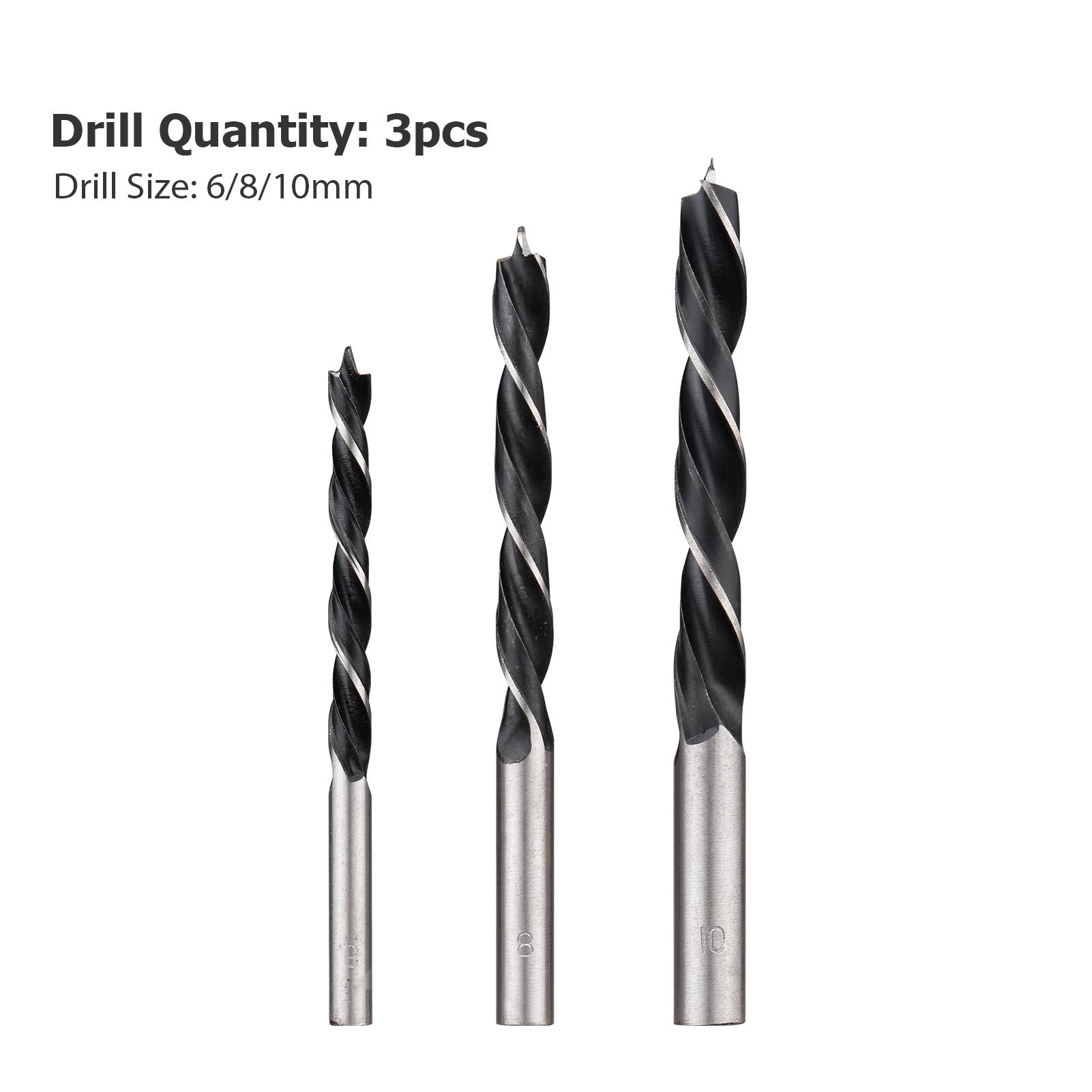 3 mũi khoan 6mm 8mm 10mm + Hướng dẫn 30 45 90 độ Hướng dẫn khoan Jig Hướng dẫn khoan bỏ túi Lỗ Jig Hướng dẫn đồ gỗ Định vị nhiều góc cho chế biến gỗ