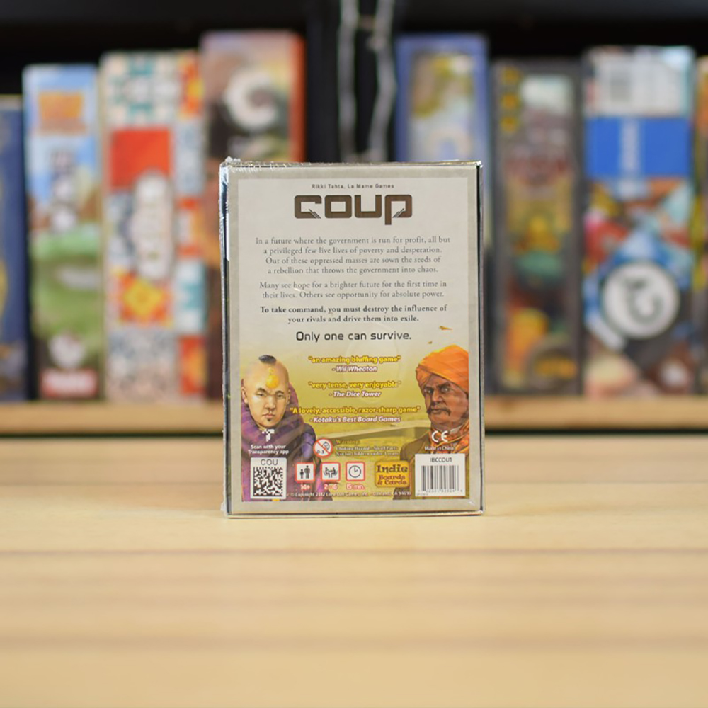 Hình ảnh Trò Chơi Thẻ Bài Boardgame Coup Cuộc Chiến Quyền Lực