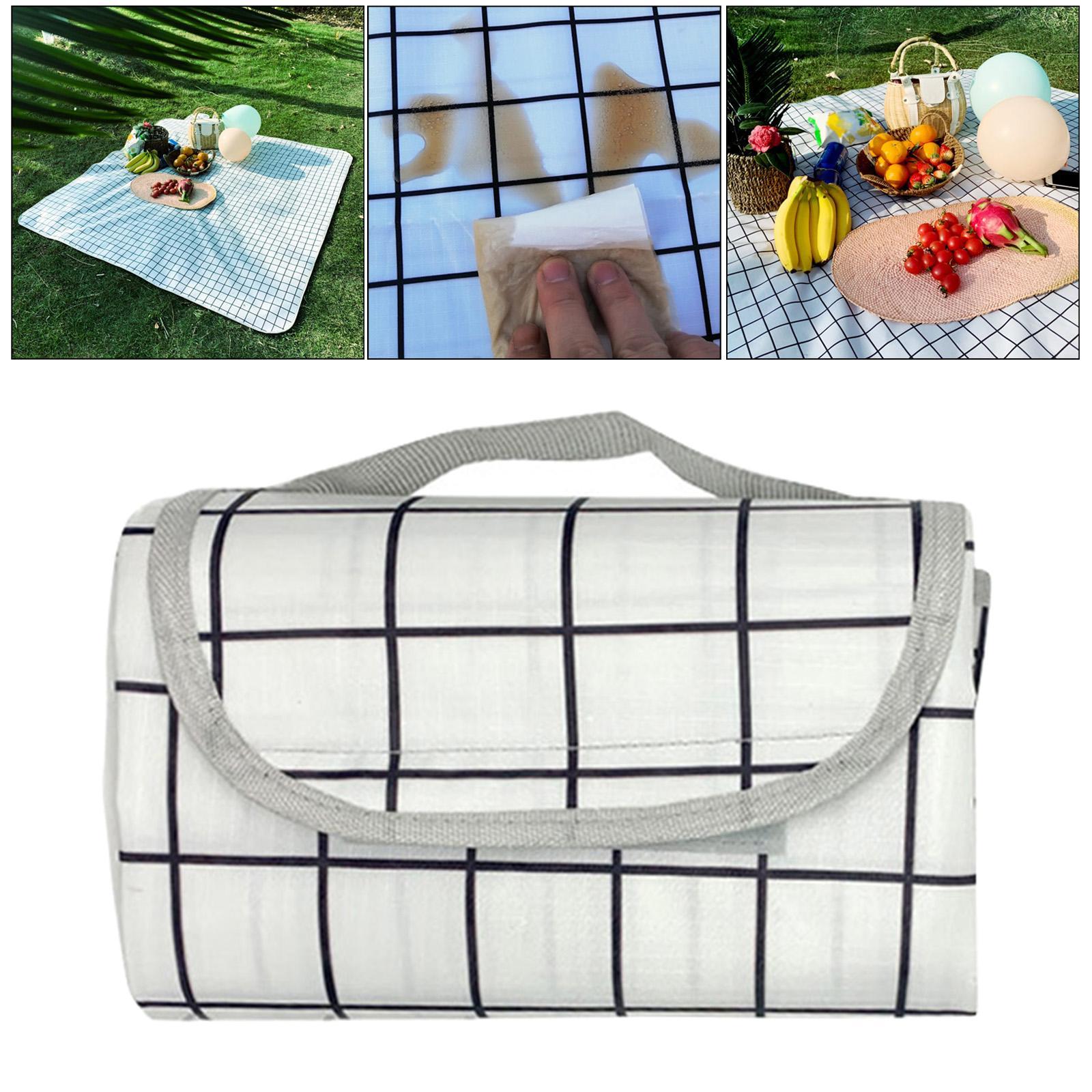 Outdoor & Picnic Blanket Extra Large Sand Proof and Waterproof Portable Beach Mat for Camping Hiking Festivals