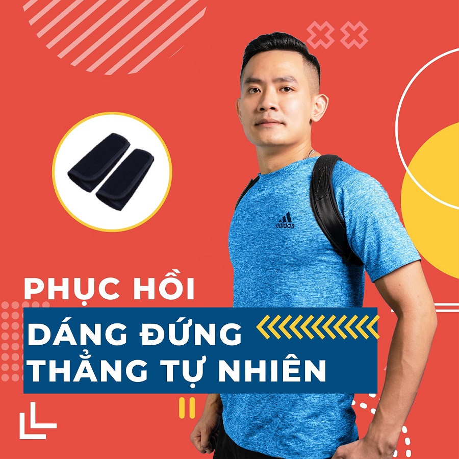 Đai Chống Gù Lưng Tiêu Chuẩn Đức ANDEGO - Đai Định Hình Cột Sống, Chỉnh Tư Thế Lưng Cao Cấp - Phù Hợp Với Mọi Độ Tuổi - Chữa Hiệu Quả Chứng Gù Lưng, Lưng Tôm, Cong Vẹo Cột Sống - Phân Phối Chính Hãng