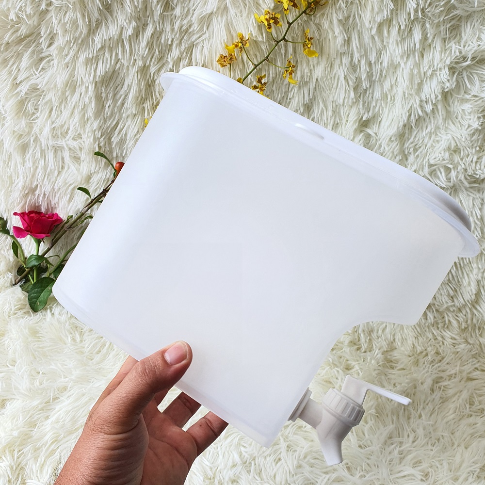 Bình Đựng Nước Có Vòi 3,5L Đa Năng Để Tủ Lạnh Tiện Dụng Chất Liệu Nhựa PP Cao Cấp, An Toàn