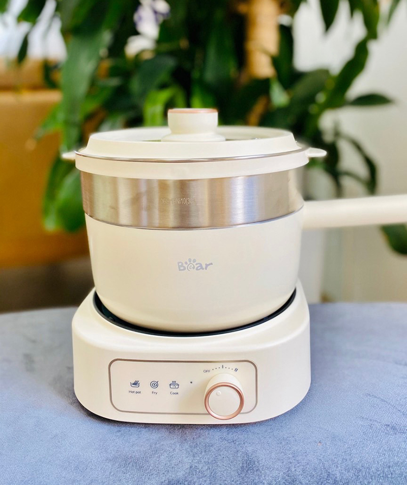 Nồi lẩu đa năng Bear SB-NL25L (1000W) - Hàng chính hãng