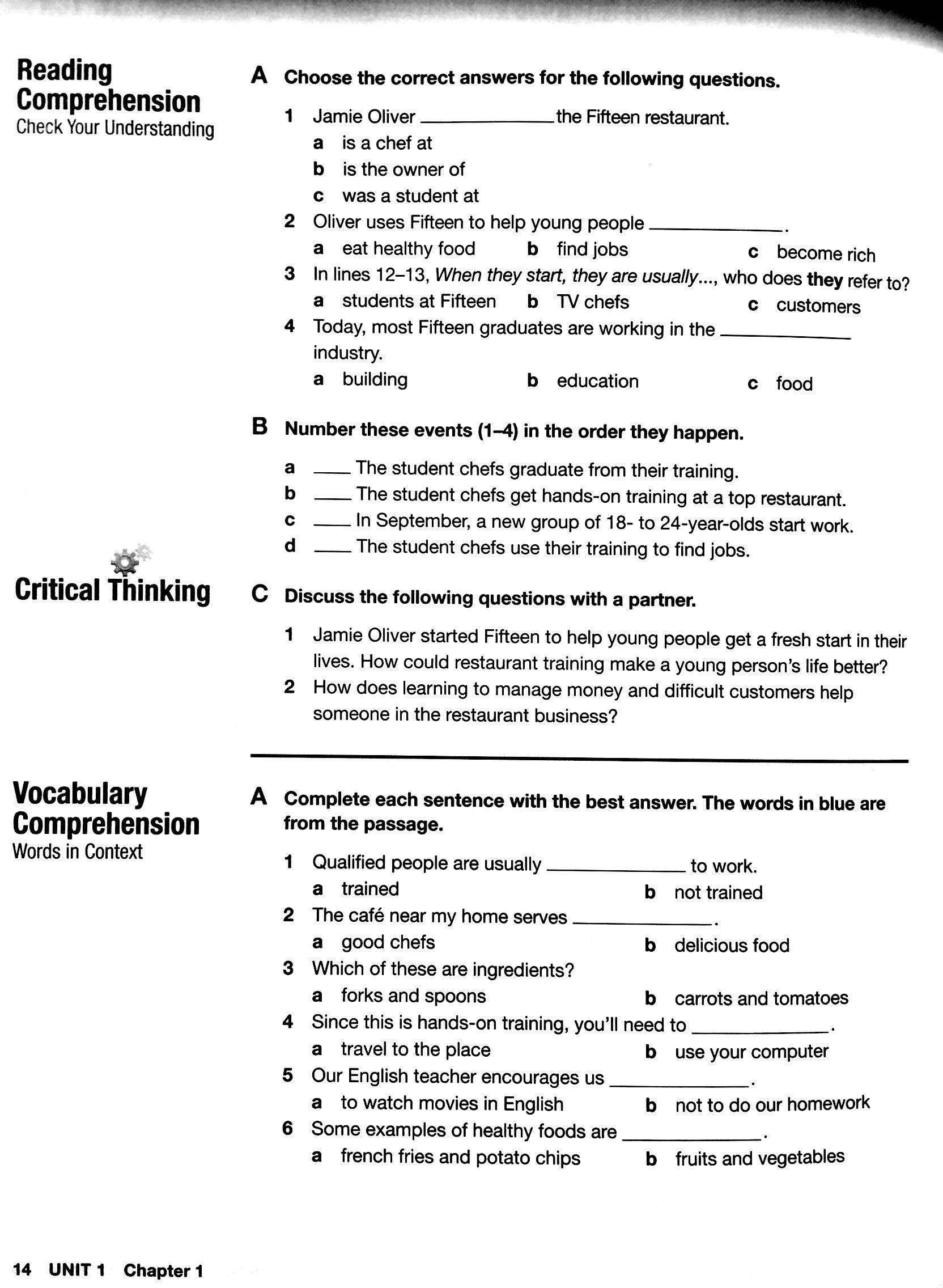 Active Skills for Reading 1 Student Book