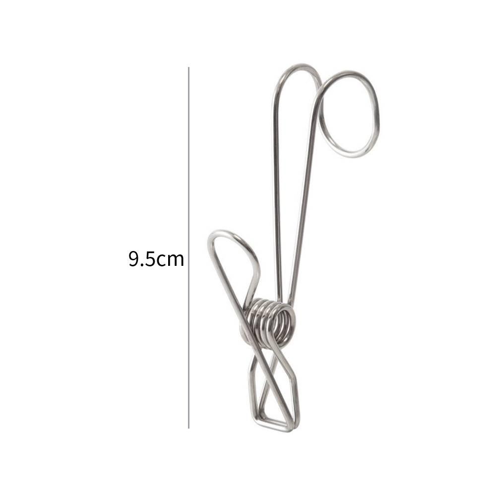Kẹp thép không gỉ treo đồ dùng đa năng tiện lợi cho gia đình