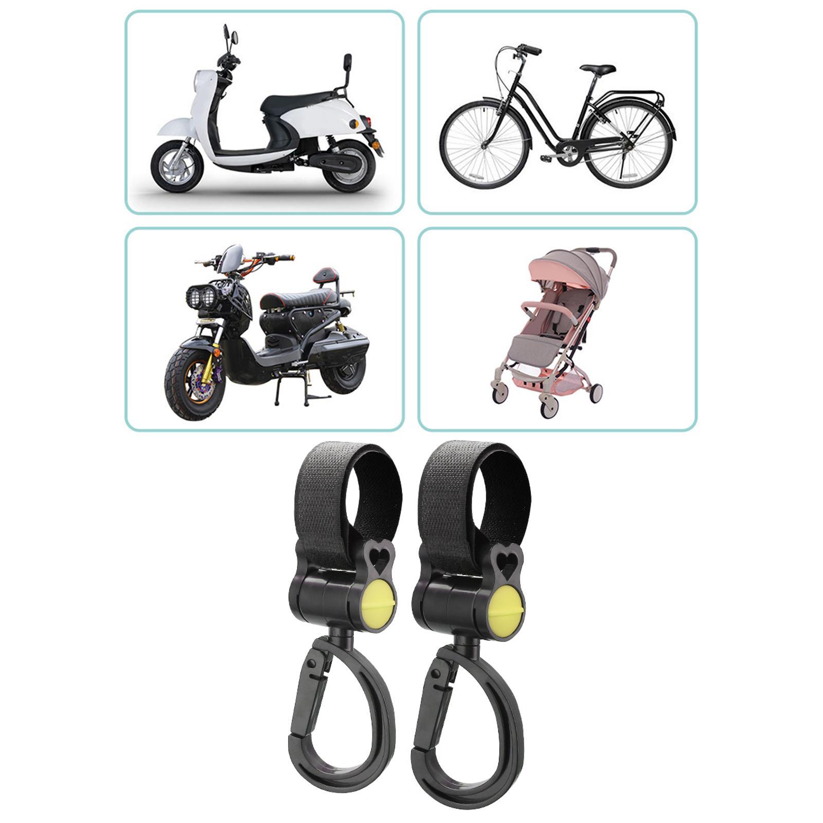 2x Multifunctional Hook Motorcycle Hook Spare Parts Storage Hooks Bottles Bags Hanger Hook Bike Handlebar Hook Hanging Hook for Vehicle Bike