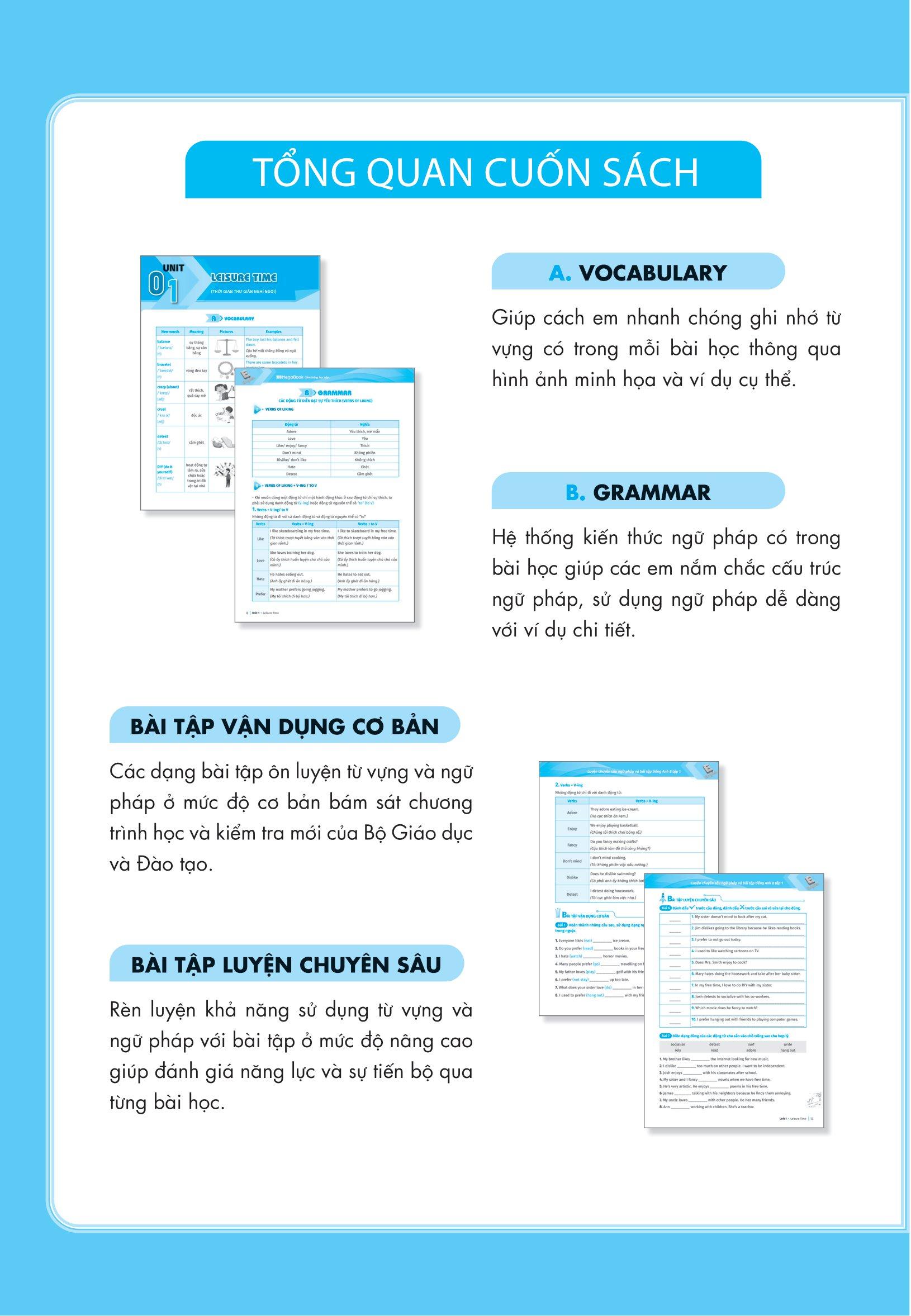 Global Success - Luyện Chuyên Sâu Ngữ Pháp Và Bài Tập Tiếng Anh 8 - Tập 1