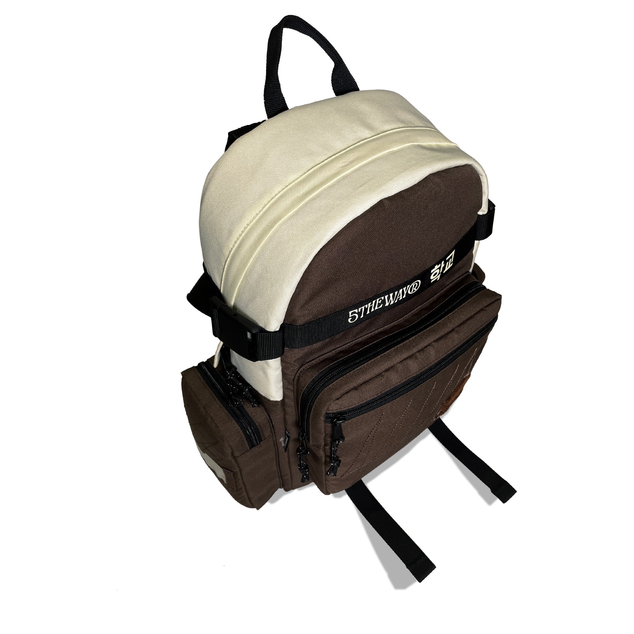 5THEWAY 학교 'SIGNATURE' EDITION ROCKET BACKPACK - BROWN