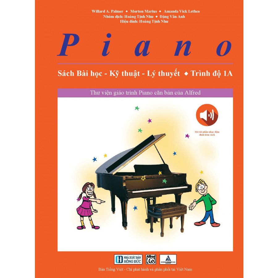 Giáo trình Piano thiếu nhi căn bản của Alfred - Trình độ 1A