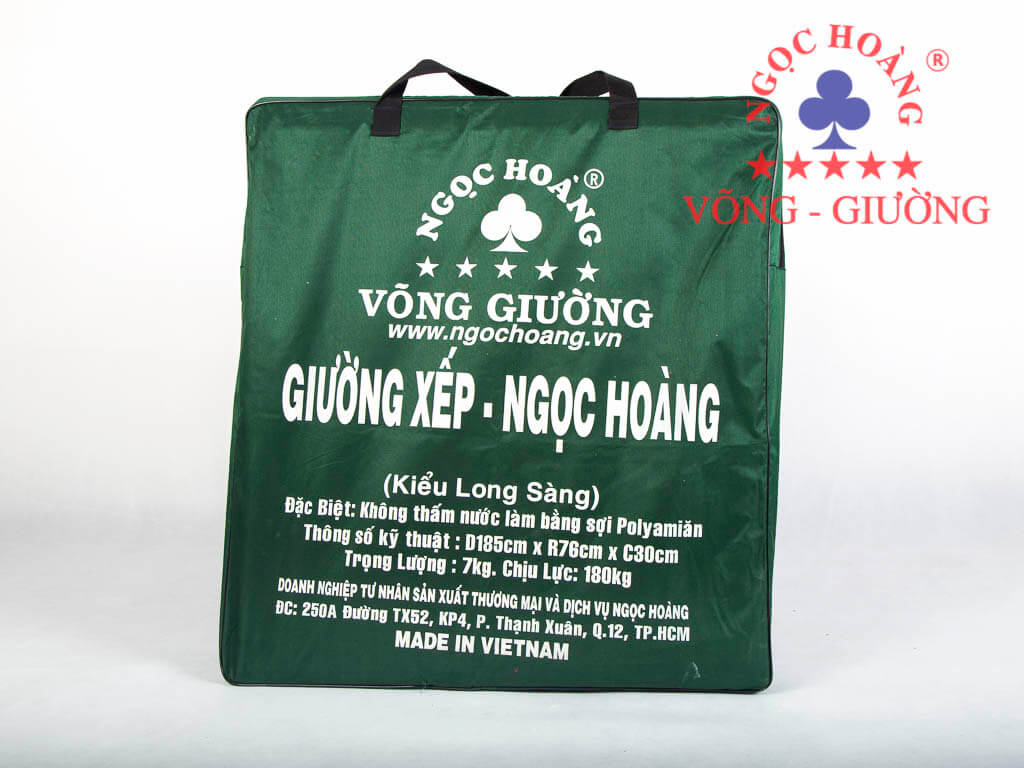 Hình ảnh Giường xếp Ngọc Hoàng cỡ đại thép sơn tĩnh điện kiểu Long Sàng 