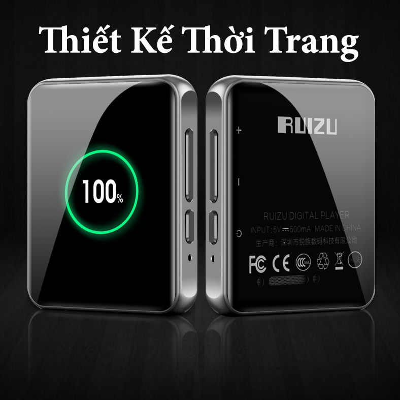 Máy Nghe nhạc Ruizu M9 - Hàng Chính Hãng