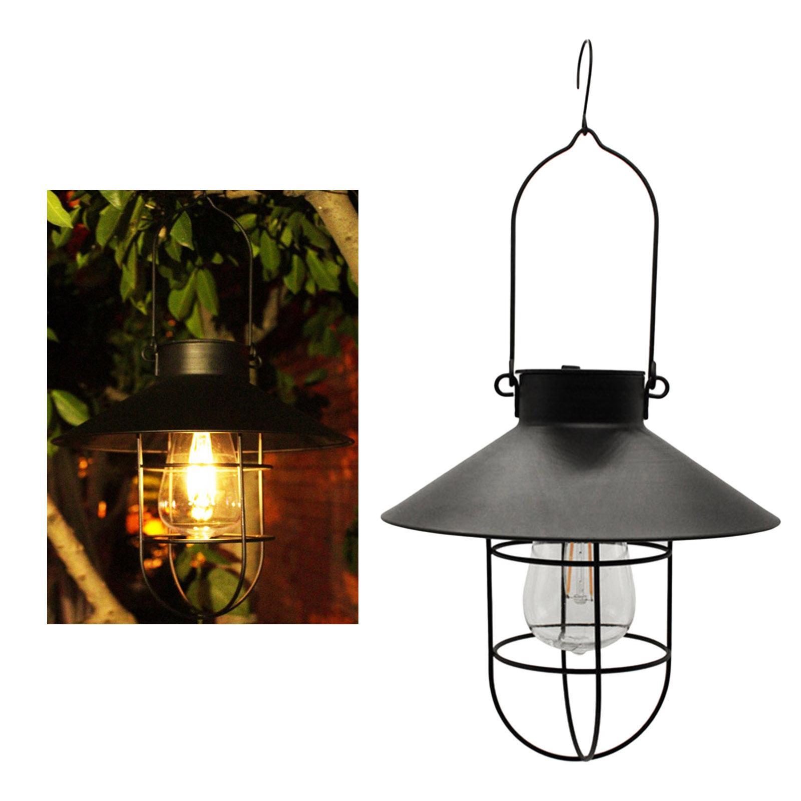 3x Solar Lantern Lamp Waterproof IP65 Lights Landscape for Patio Tree Fence