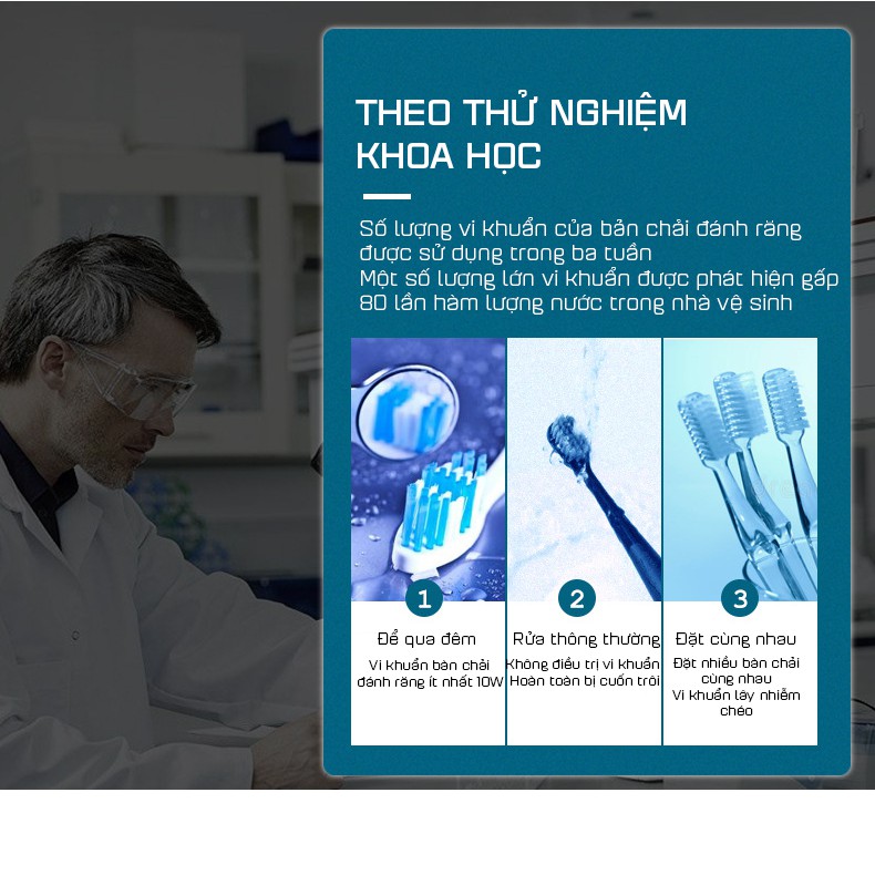 Kệ Đựng Bàn Chải Thông Minh Tự Động Lấy Kem Đánh Răng