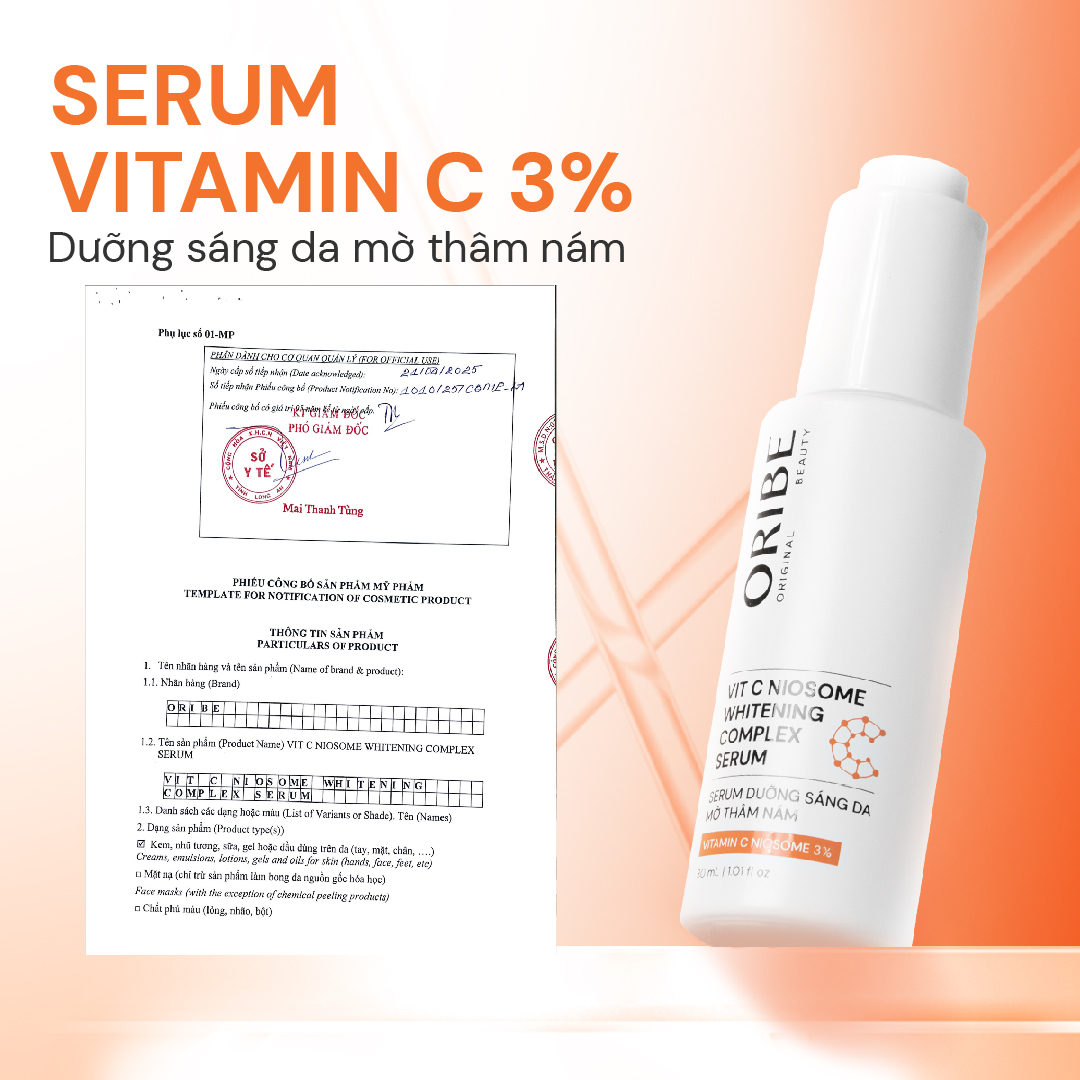 Serum Vitamin C Oribe Dưỡng Trắng Cho Da Nám Xỉn Màu