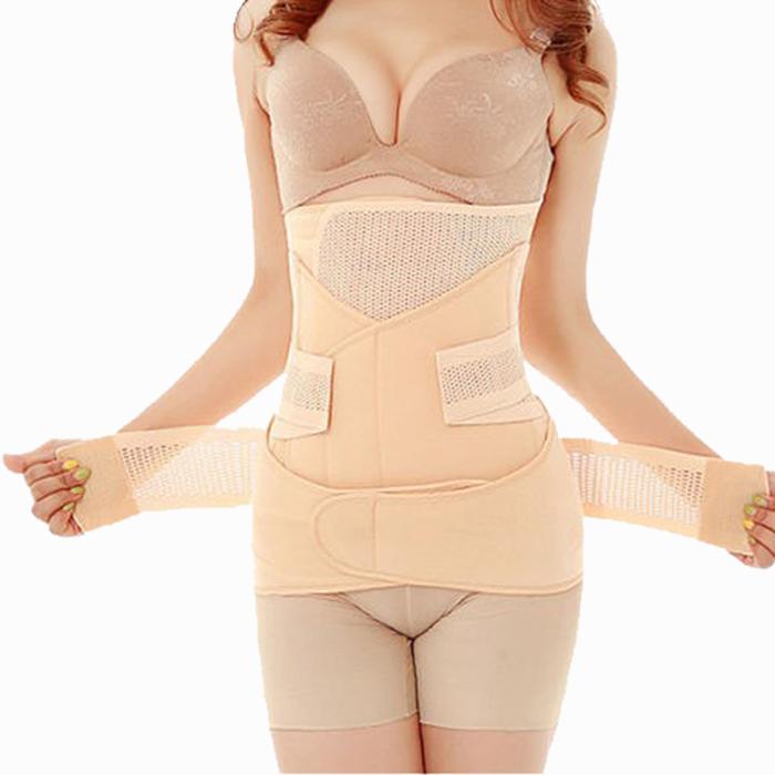 Bộ Đồ Dây Cho Thai Phụ Nữ Sau Sinh Băng Giảm Béo Bò Giảm Béo Eo Áo Sau Sinh Đai Bụng Quần Lót