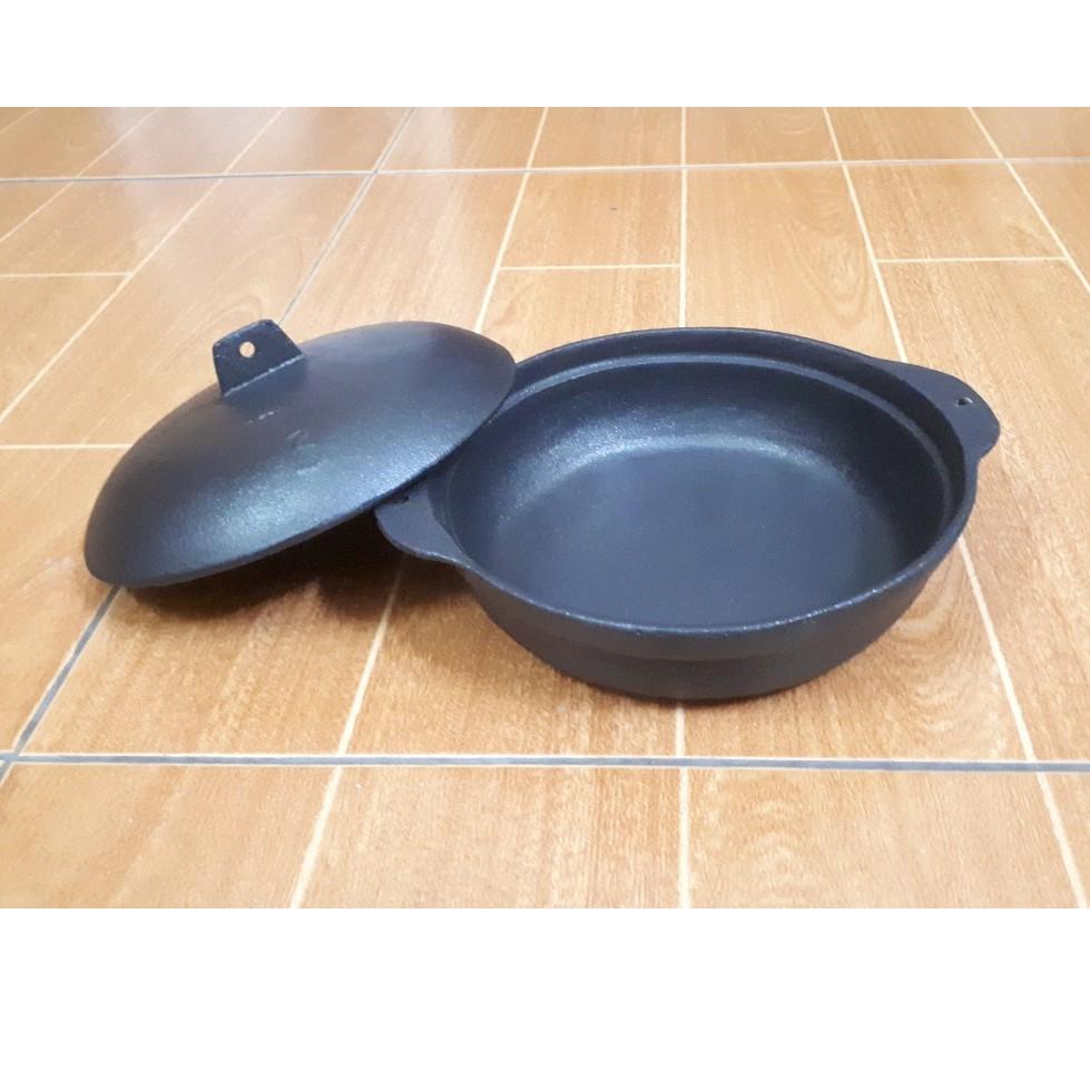 NỒI GANG NẤU MỲ CAY 18CM VÀ 21CM CHỐNG DÍNH