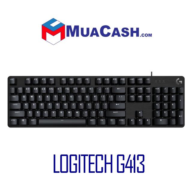 Bàn phím cơ gaming có dây Logit G413 SE Tactile sw (USBPBT)