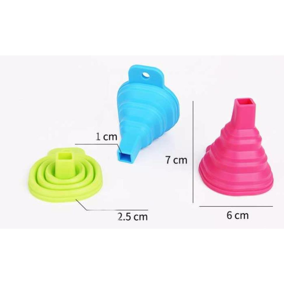 Phễu silicon gấp gọn tiện lợi cho cả du lịch