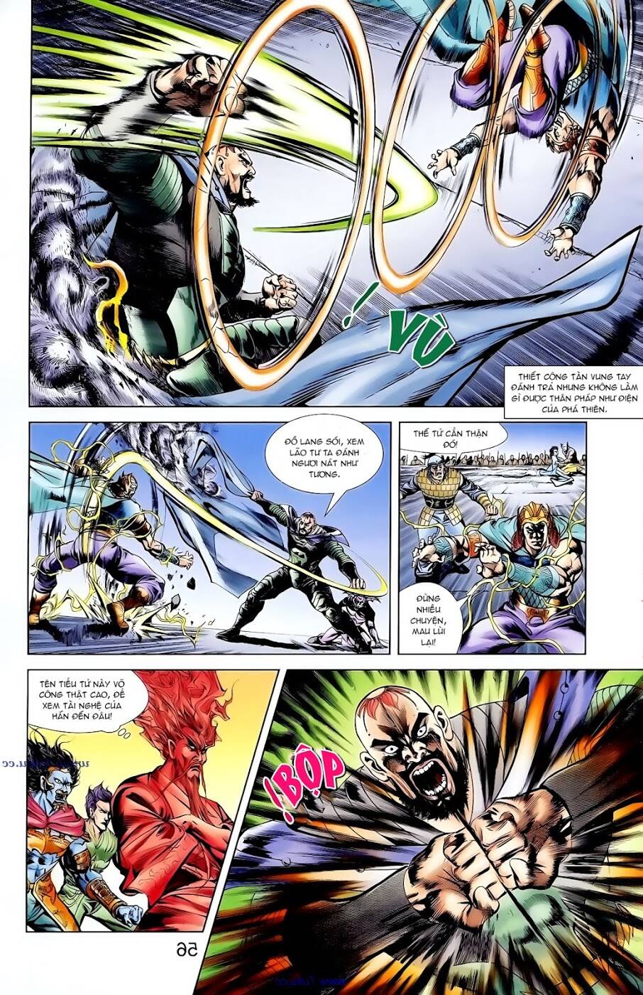 thiên tử truyền kỳ 1 - cơ phát khai chu bản chapter 97 13