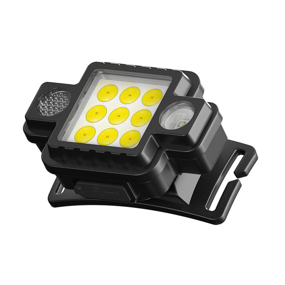 USB Rechargeable Headlamp Outdoor Flashlight Headlight Work Light with Adjustable Head 5 Light Modes for Cycling Camping Hiking Running