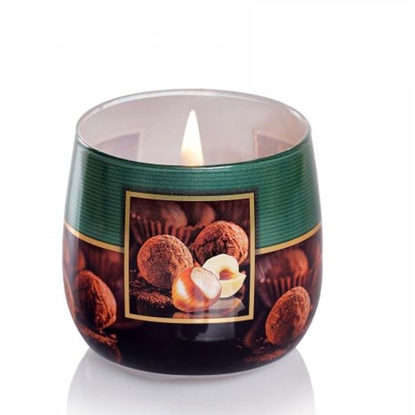 Ly nến thơm Bartek Candles BAT0563 Pralines  100g (Hương hạnh nhân, Mẫu ngẫu nhiên)