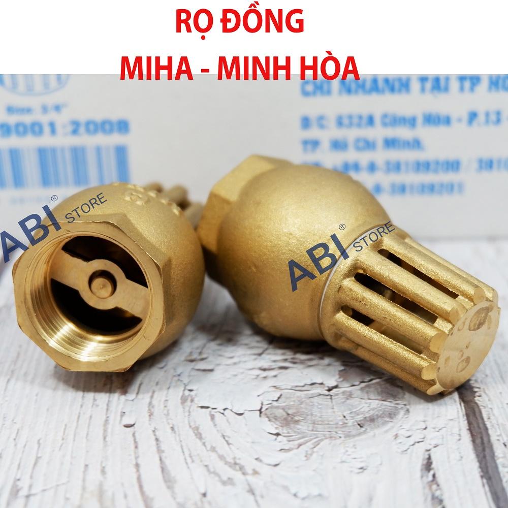 Rọ đồng Miha dn15, dn20 Minh Hòa Việt Nam, Chõ bơm nước đồng 21, 27