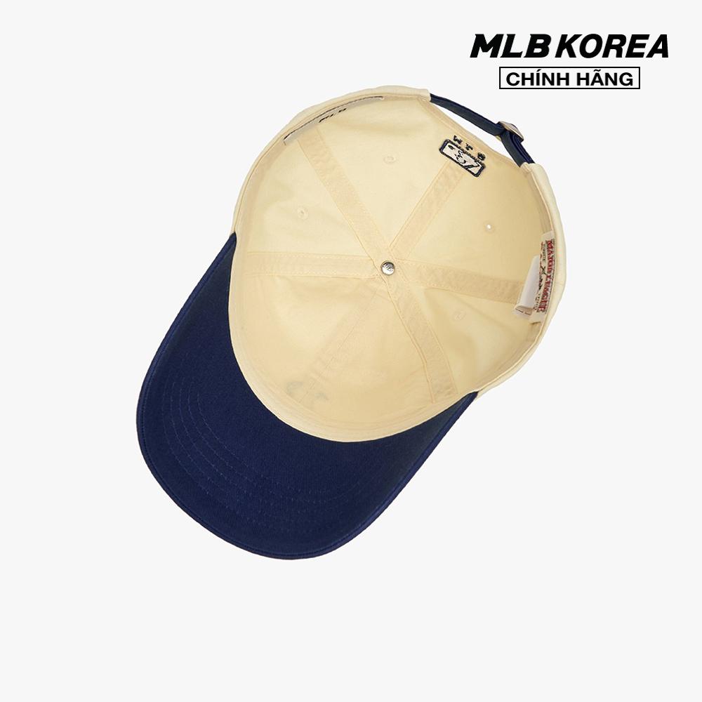 MLB - Nón bóng chày unisex Basic Color Block Unstructured 3ACP3303N-43NYS