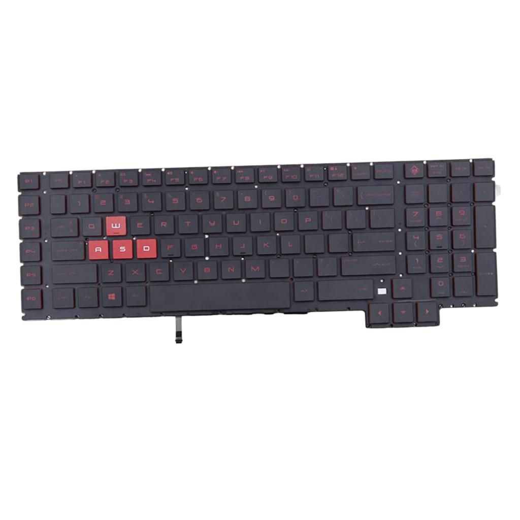 Replacement US English Backlit Keyboard for Omen 17-AN Part