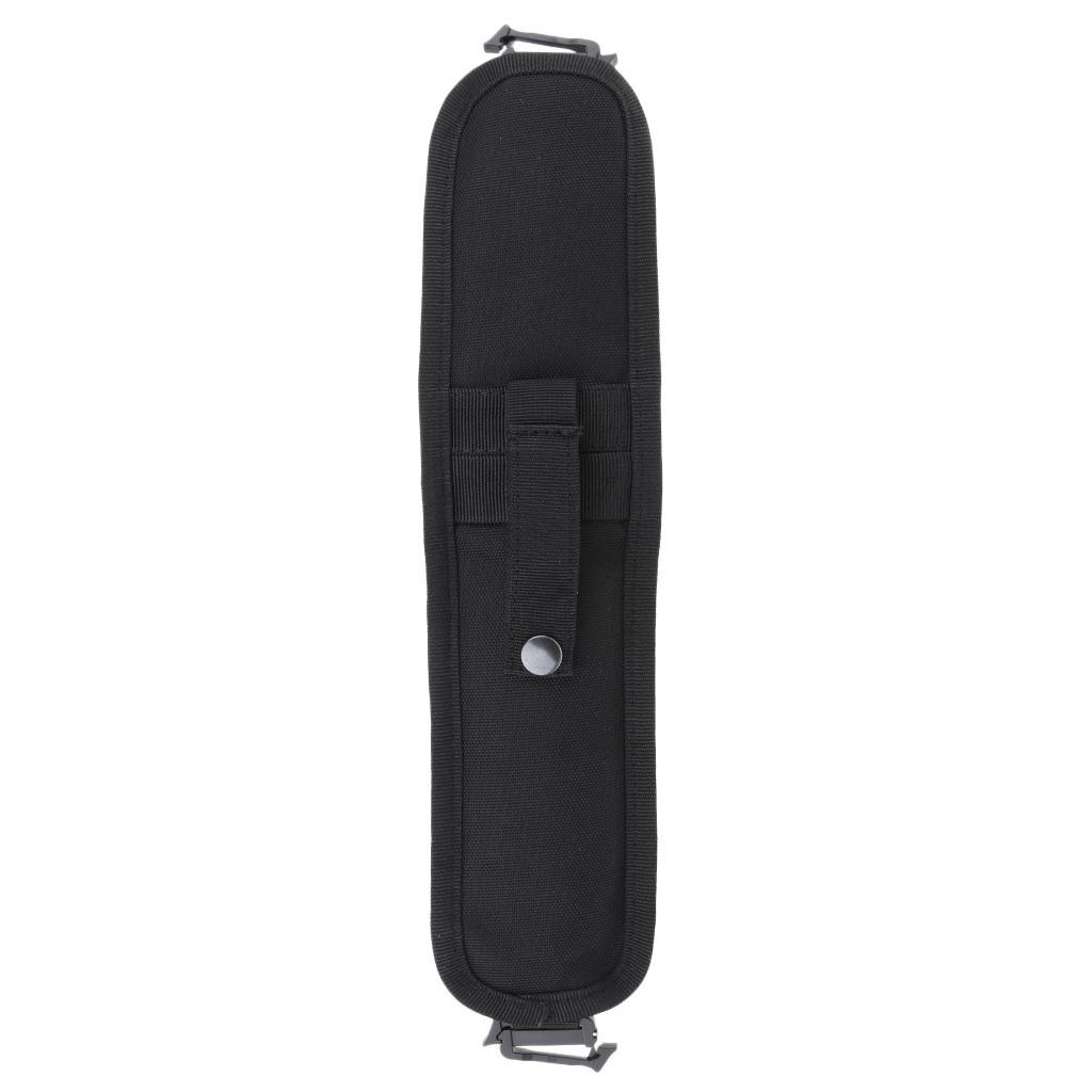 2xMolle Camping Waterproof Compact Bag with Single Shoulder Strap Bag Black