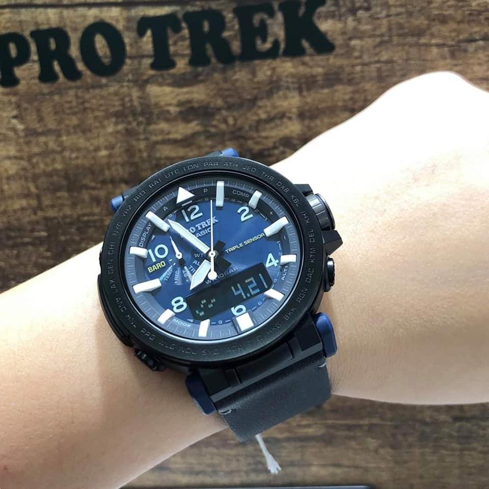 Đồng Hồ Nam Dây Da Casio Protrek PRG-650YL-2A Năng Lượng Mặt Trời | PRG-650YL-2