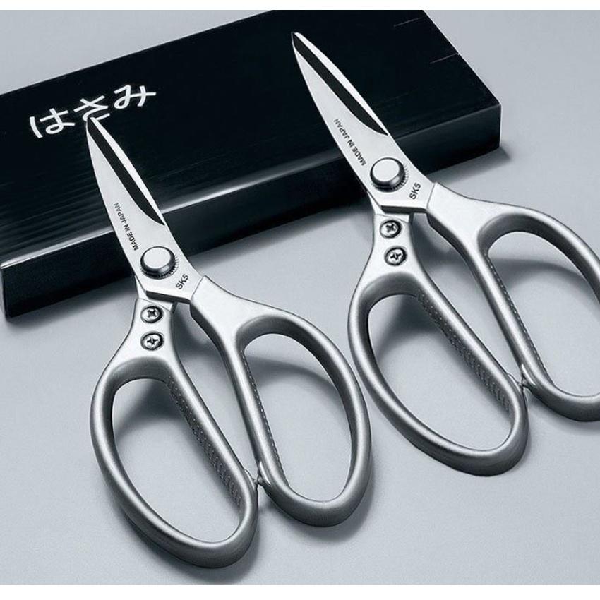 Kéo đa năng SK5 – Siêu cứng, cắt gà, giấy vải, chuyên dụng