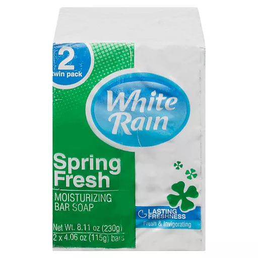 Xà bông cục hiệu White Rain Spring Fresh 115g x 2 cục - USA