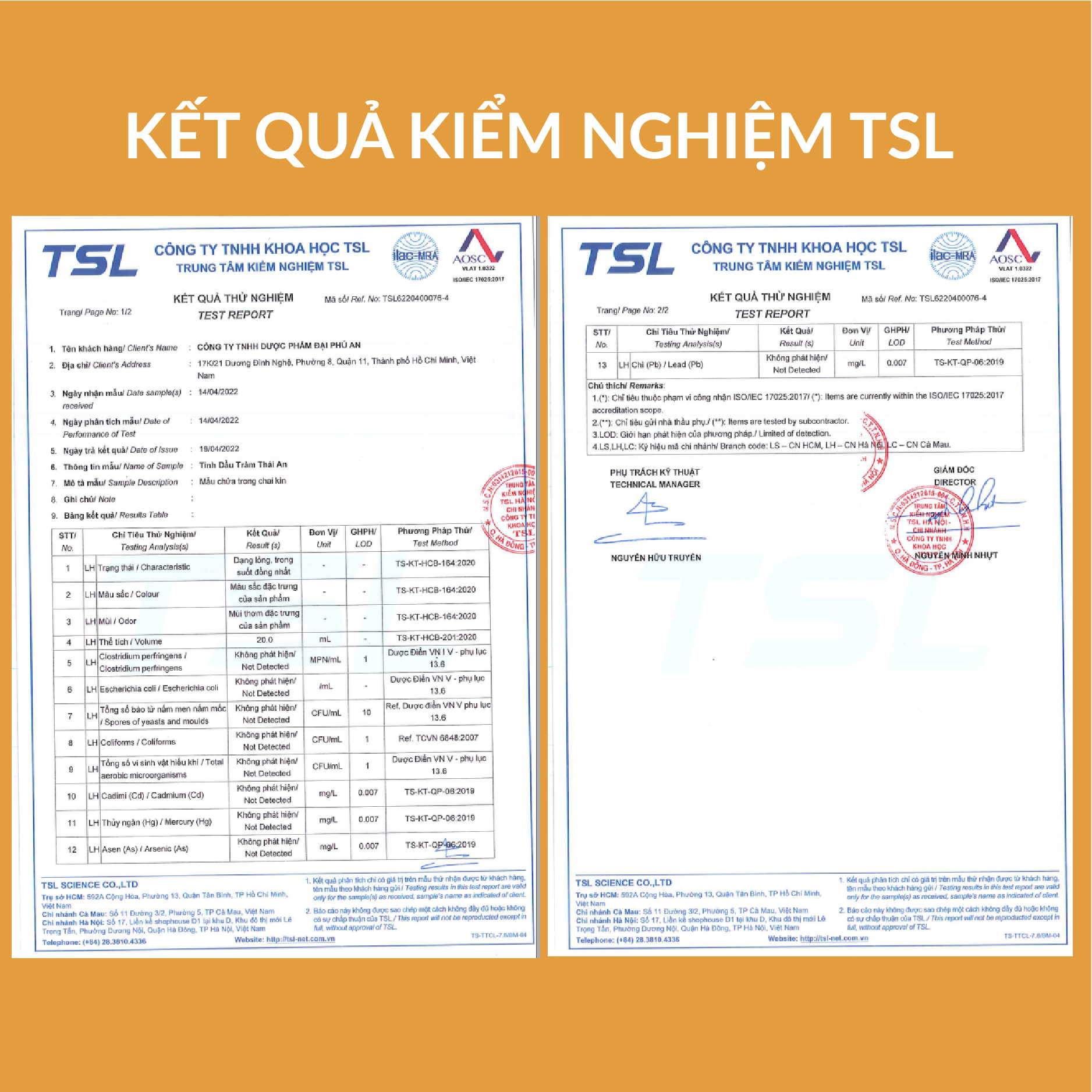Dầu Mù U Thái An - Đạt chất lượng ISO toàn cầu 13485:2016 - Giảm Rạn Da, Lành Sẹo, Lành vết Bỏng, Đẹp Và Sáng Da