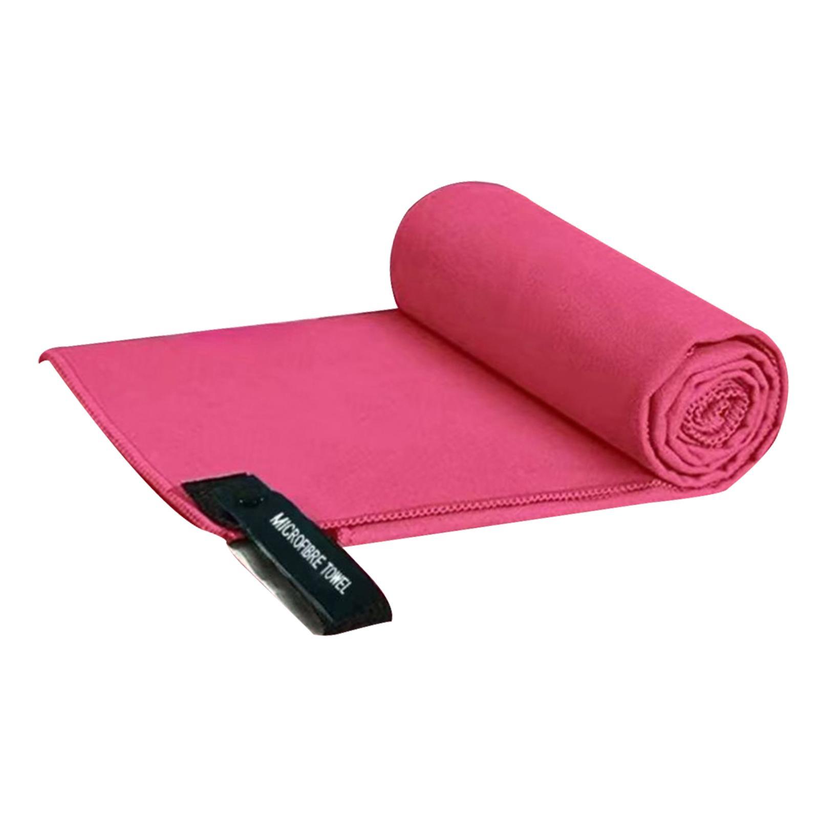 2Pcs Travel Towel, Portable Soft Household Comfortable Lightweight Water Absorbing Towel for Backpacking Swimming Beach Home