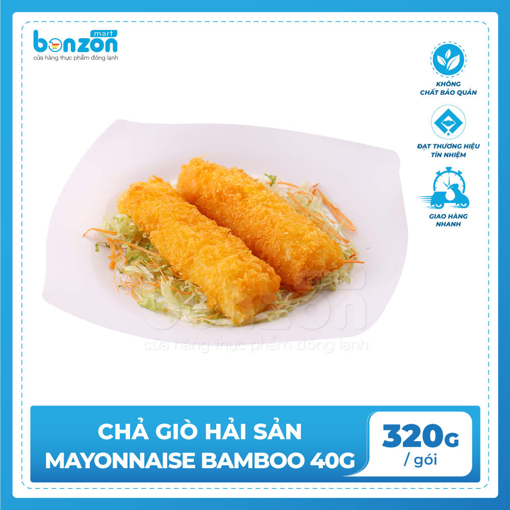 Chả giò hải sản mayonnaise Bamboo 320gr