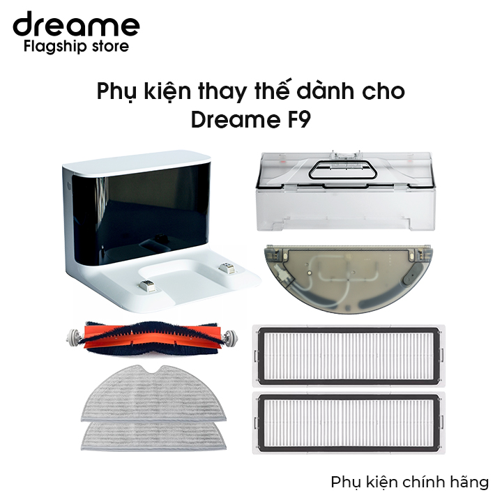 Phụ kiện thay thế dành cho Dreame F9 - Phụ Kiện Chính hãng