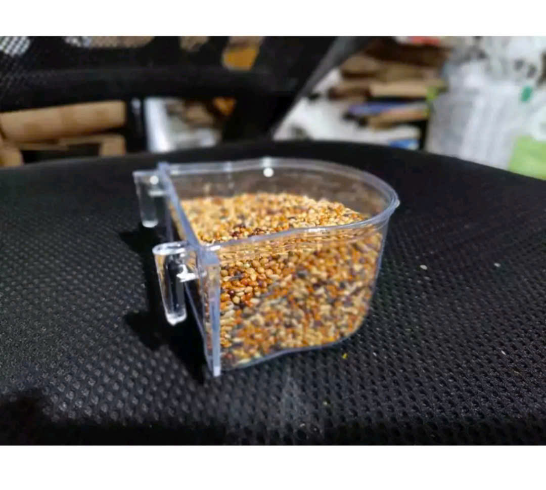 COMBO 2 CÁI CÓNG C3 DÙNG ĐỰNG THỨC ĂN CHO CHIM, VẸT