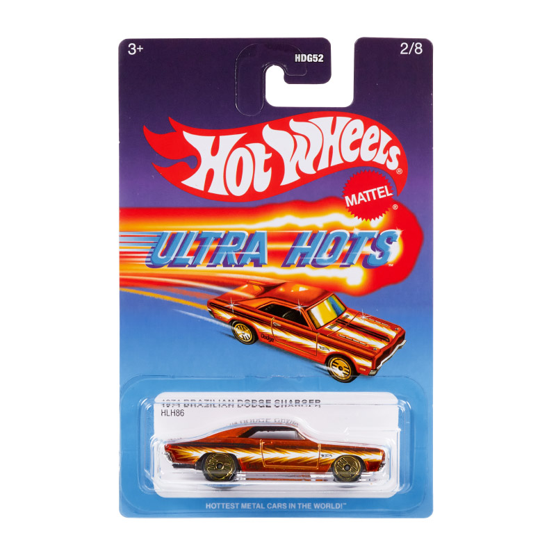 Đồ Chơi HOT WHEELS Siêu Xe  Ultra Hots - 1974 Brazilian Dodge Charger HLH86/HDG52