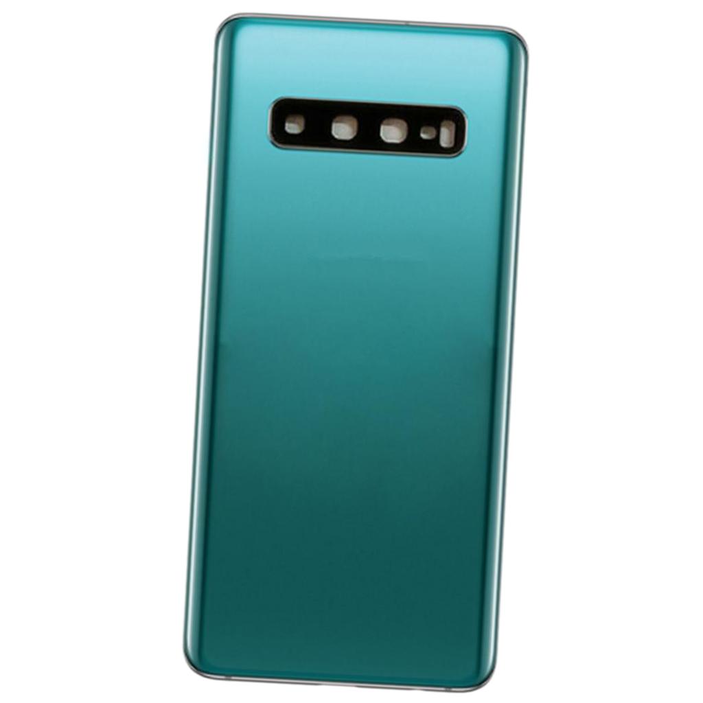 Lưng Thay Thế Kính ửa Sau Lắp Ống Kính Máy Ảnh Và Khung dụng ụ Tháo Lắp & Keo Cho Samsung Galaxy S10+ Plus