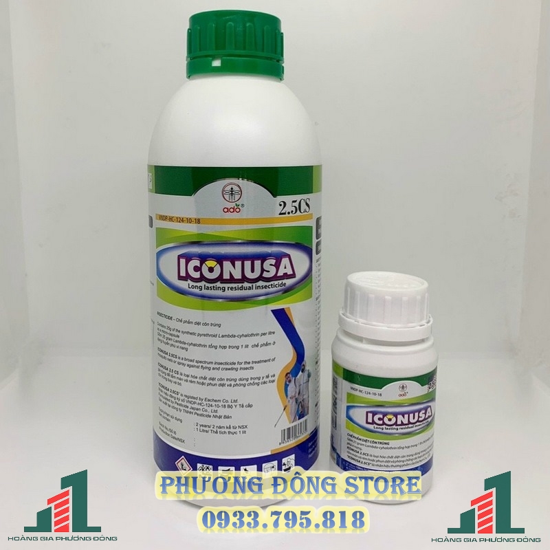 Thuốc diệt muỗi ICON USA 2.5CS_ chai 1 lít