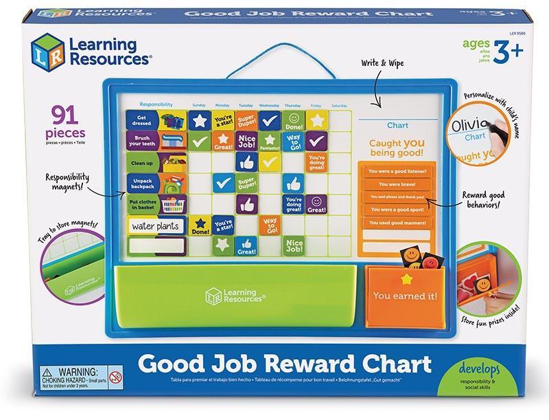 Learning Resources Bảng khen thưởng cho bé - Good Job Reward Chart