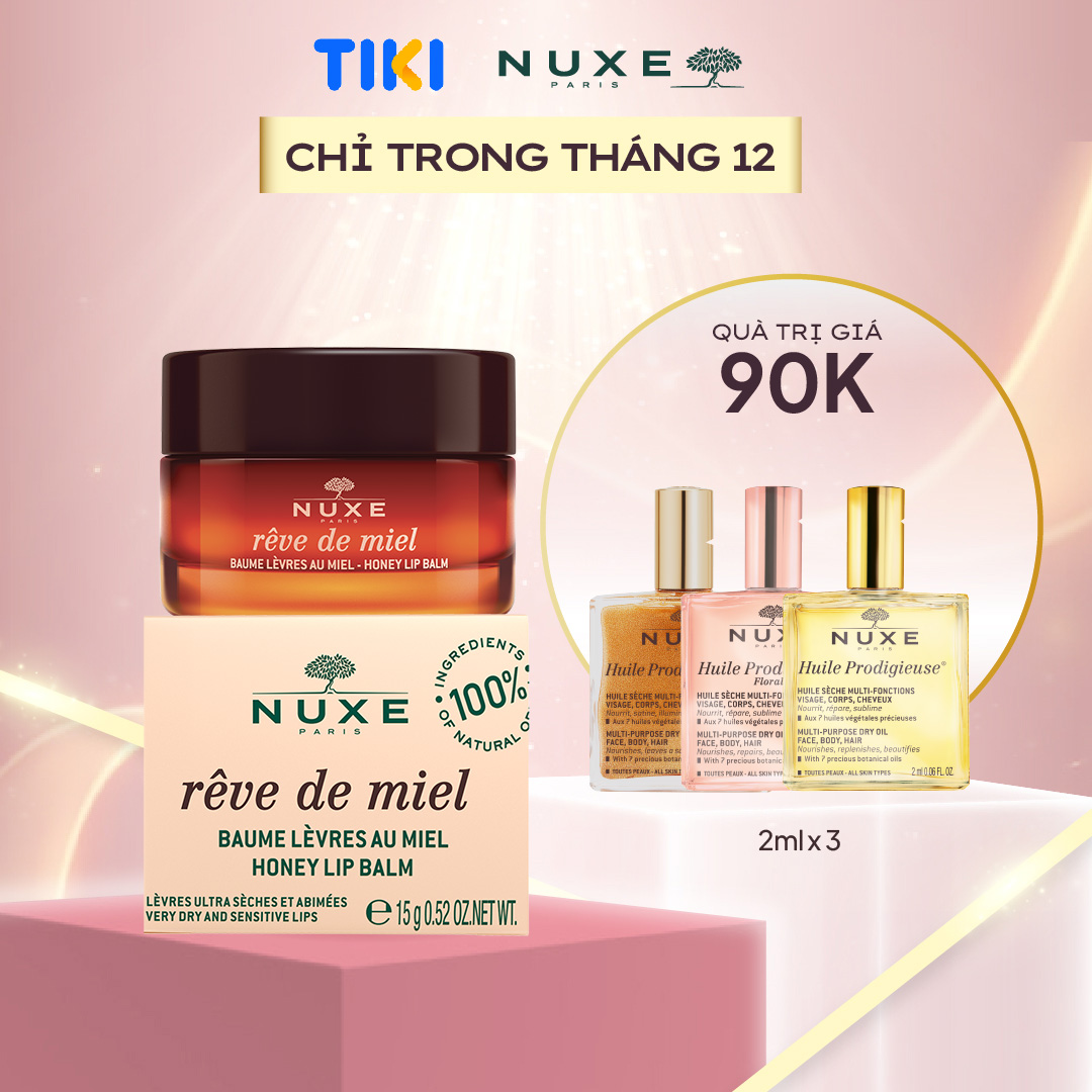 Sáp Dưỡng Môi Nuxe Rêve De Miel 15G